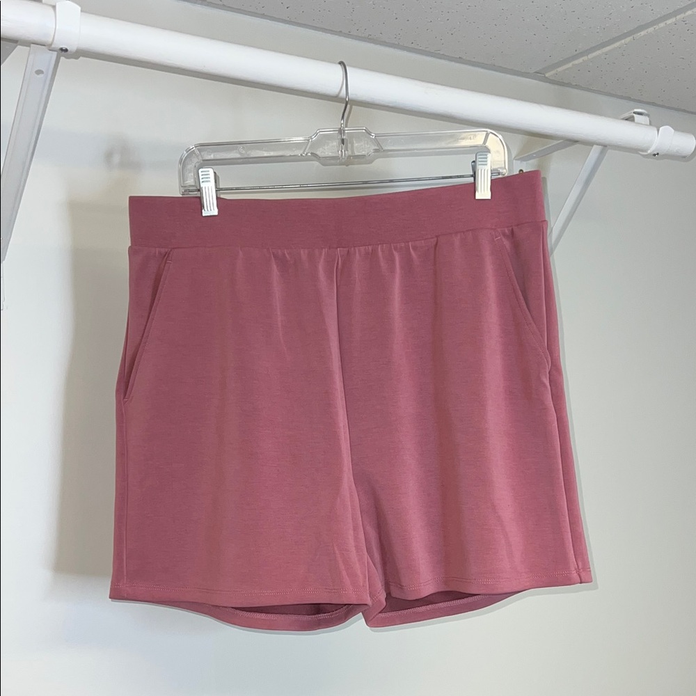 Amazon Women's Athletic Shorts - Dusty Rose Pink